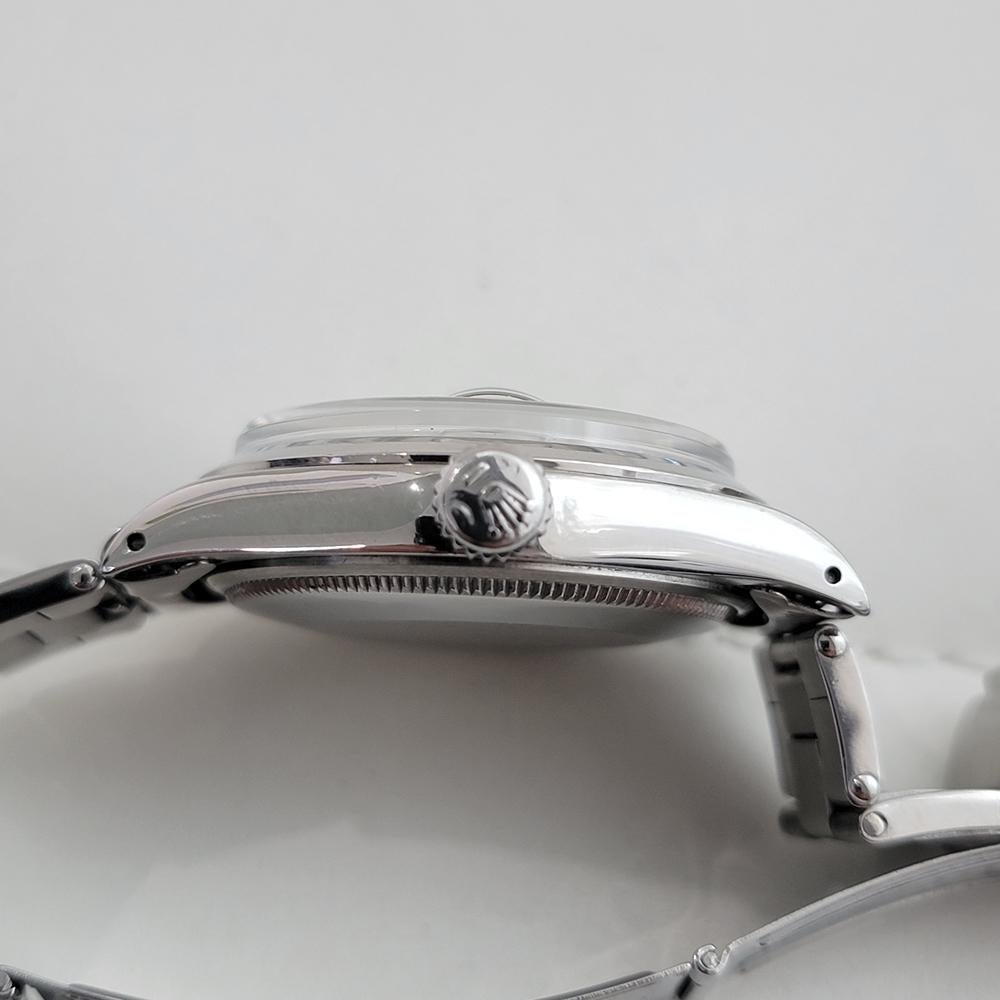 Rolex Oyster Perpetual Date 1500 35mm Mens Automatic 1970s All Original RA606 For Sale 4
