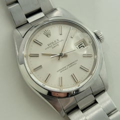 Rolex Oyster Perpetual Date Ref 1500 35mm Mens Automatic 1970s Vintage RA542