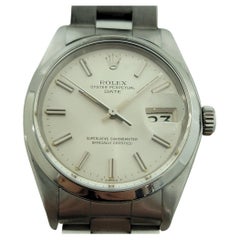 Rolex Oyster Perpetual Date Ref 1500 35mm Mens Automatic 1970s Vintage RA542