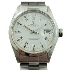 Rolex Oyster Perpetual Date Ref 1500 35mm Mens Automatic 1970s Vintage RA542