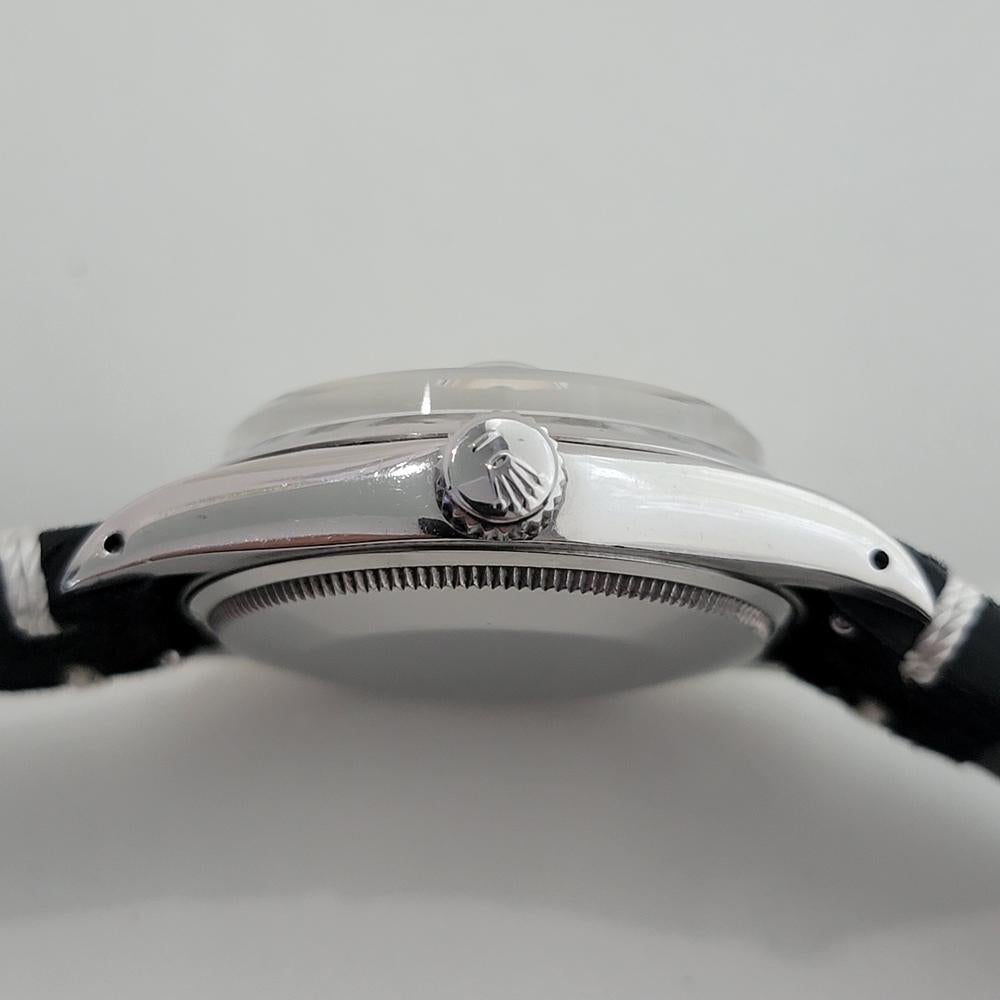 Rolex Oyster Perpetual Date Ref 1500 35mm Mens Automatic 1970s Vintage RA542B en venta 5
