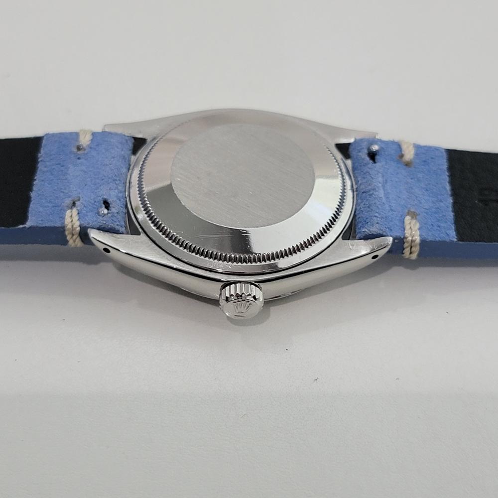 Rolex Oyster Perpetual Date Ref 1500 35mm Mens Automatic 1970s w Paper RA534 in vendita 6