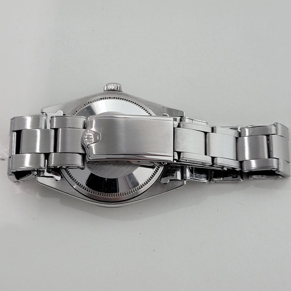 Rolex Oyster Perpetual Date Ref 1500 35mm Herren Vintage Automatic 1960s RA609 im Angebot 8