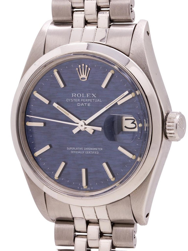 rolex oyster perpetual date red and blue