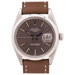 Vintage Rolex Oyster Perpetual Date Ref 1500 Grey Dial, circa 1969