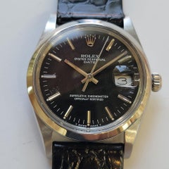 Rolex Oyster Perpetual Date Ref 15000 34mm 1980s Mens Vintage Automatic RA777B