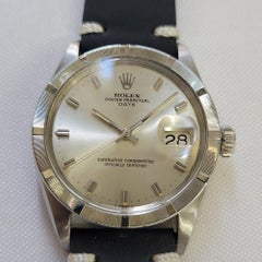 Rolex Oyster Perpetual Date Ref 1501 34mm Mens 1960s Vintage Automatic RA763B