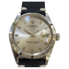 Rolex Oyster Perpetual Date Ref 1501 34mm Mens 1960s Vintage Automatic RA763B