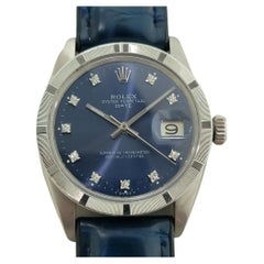 Rolex Oyster Perpetual Date Ref 1501 35MM Mens Automatic 1960s Vintage RA568B