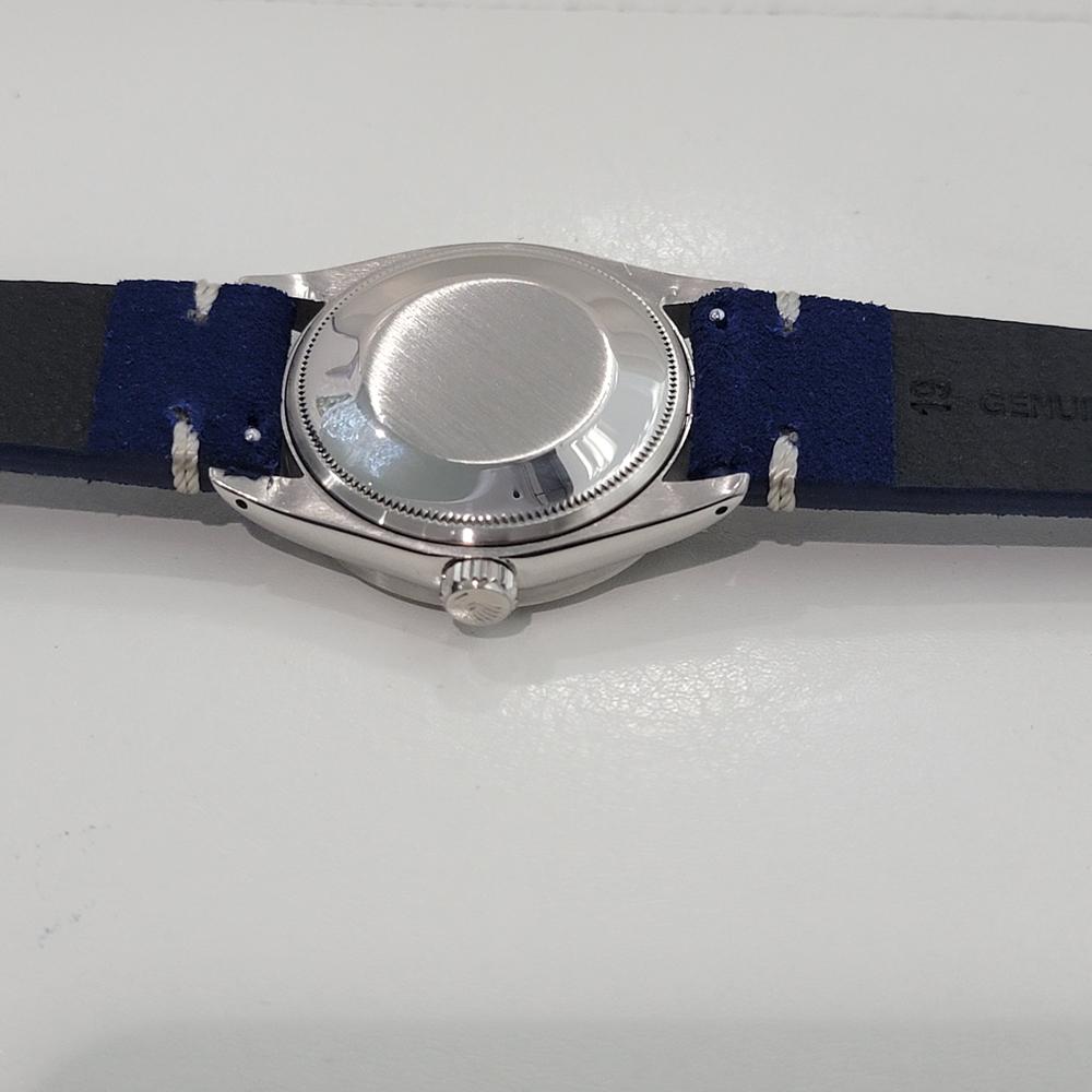 Rolex Oyster Perpetual Date Ref 1501 35mm Mens Vintage Automatic 1970s RA604B For Sale 6