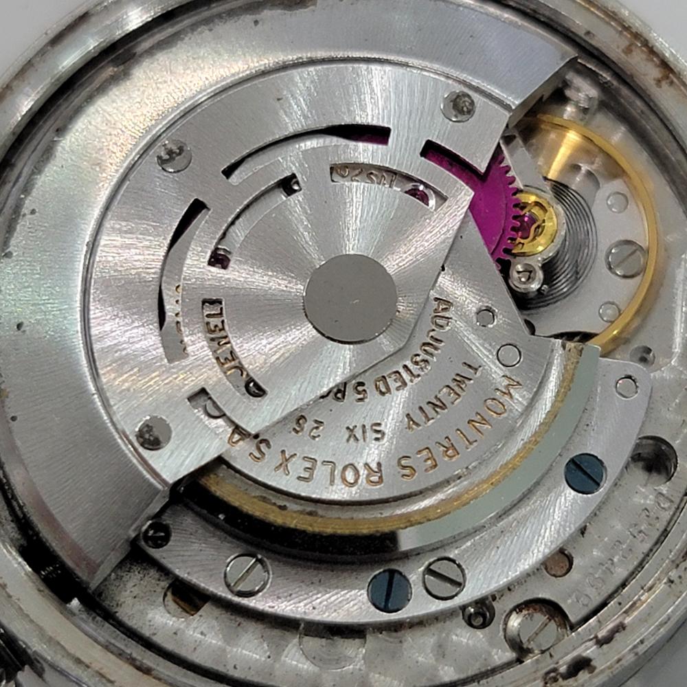 Rolex Oyster Perpetual Date Ref 1501 35mm Mens Vintage Automatic 1970s RA604B For Sale 7