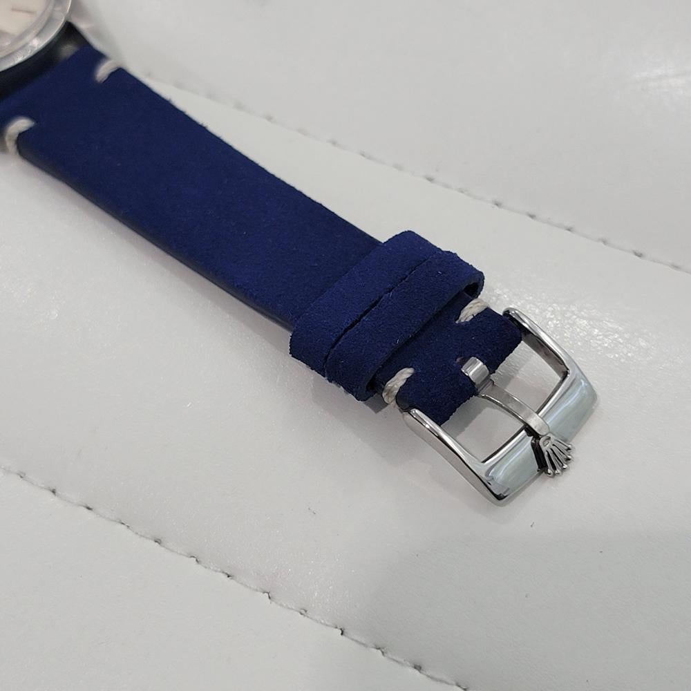 Rolex Oyster Perpetual Date Ref 1501 35mm Mens Vintage Automatic 1970s RA604B For Sale 4