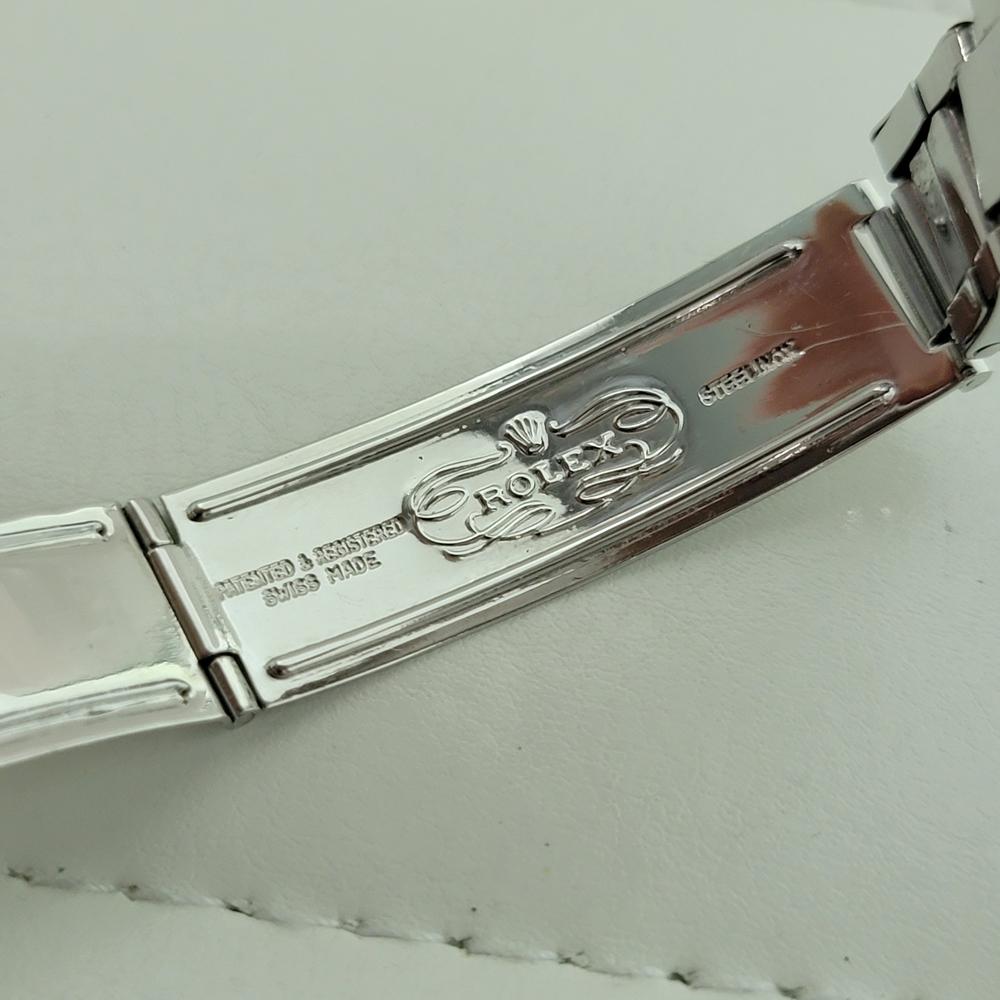 Rolex Oyster Perpetual Date Ref 1501 Uomo Automatico 1960 Tutto Originale RA568 in vendita 7
