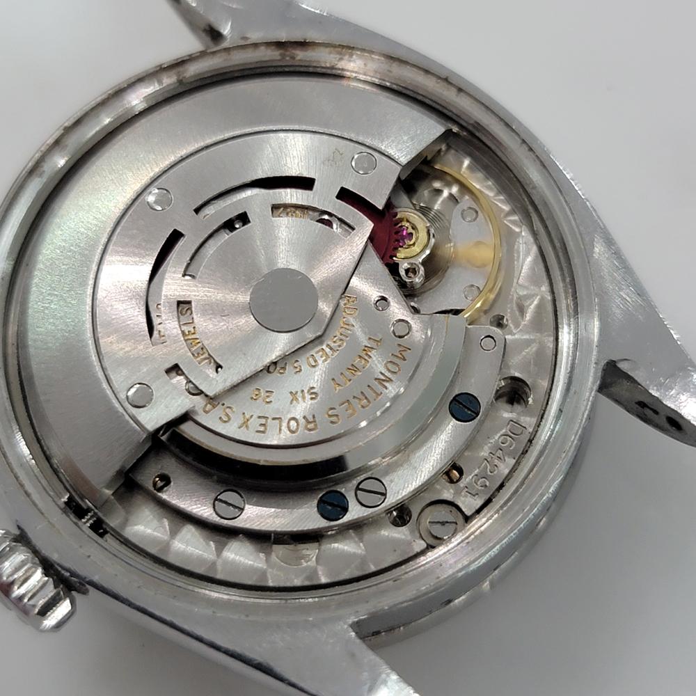 Rolex Oyster Perpetual Date Ref 1501 Uomo Automatico 1960 Tutto Originale RA568 in vendita 9