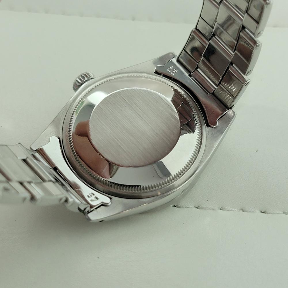 Rolex Oyster Perpetual Date Ref 1501 Uomo Automatico 1960 Tutto Originale RA568 in vendita 6
