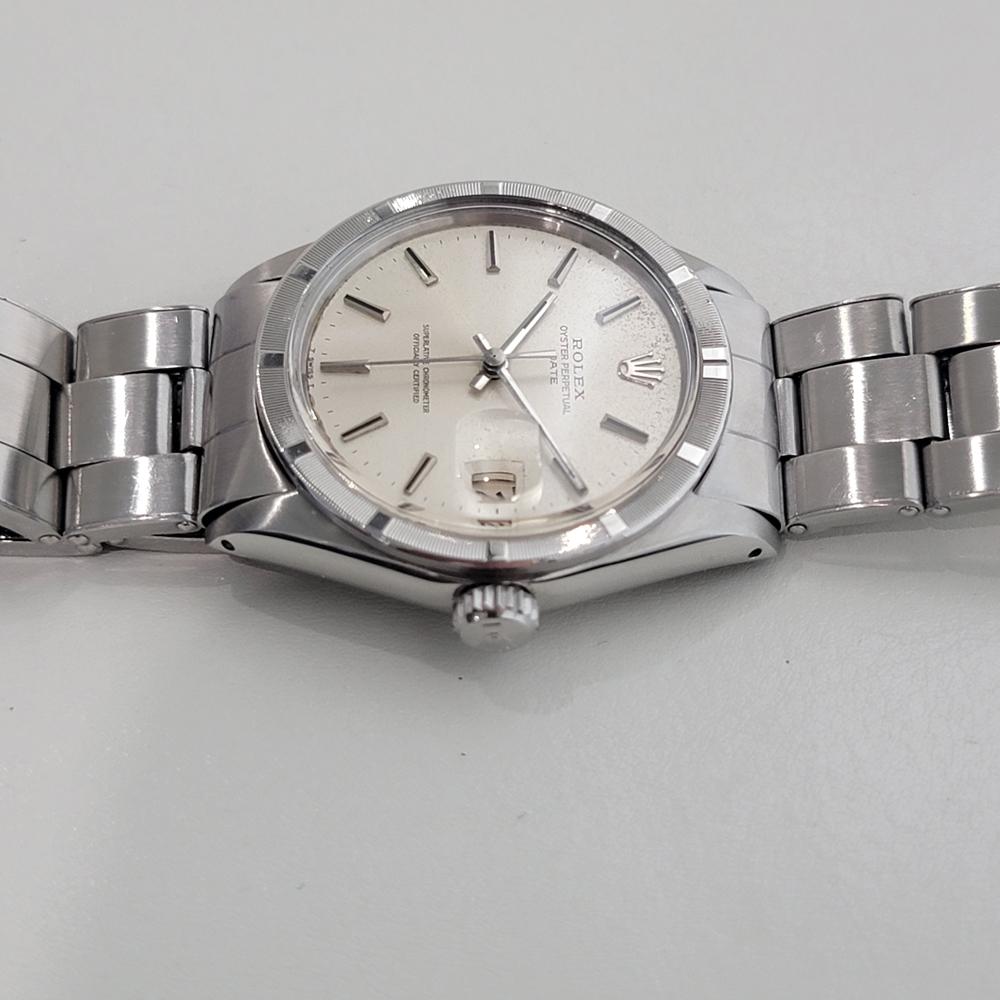 Rolex Oyster Perpetual Date Ref 1501 Mens Automatic 1960s All Original RA599 For Sale 1