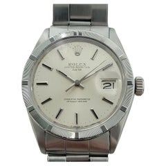 Rolex Oyster Perpetual Date Ref 1501 Mens Automatic 1960s All Original RA599
