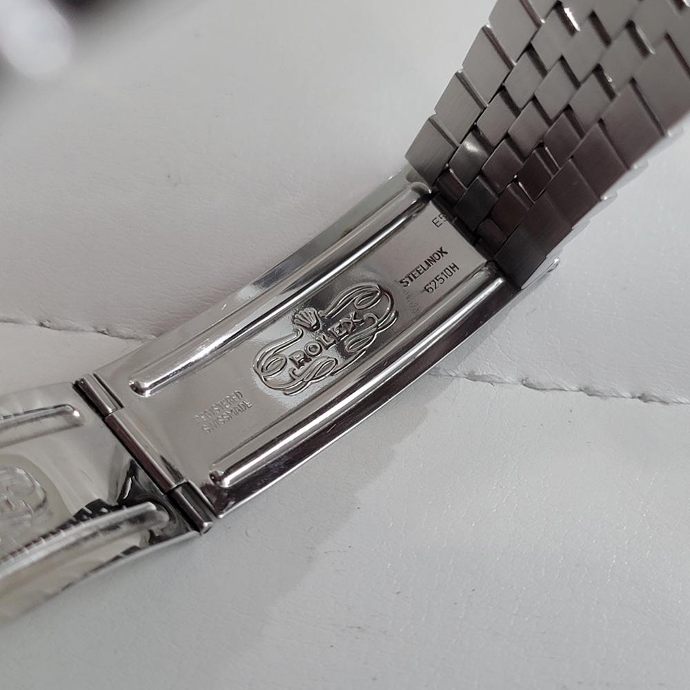 Rolex Oyster Perpetual Date Ref 1501 Herren Automatik 1960er Jahre Alle Original RA675 im Angebot 7