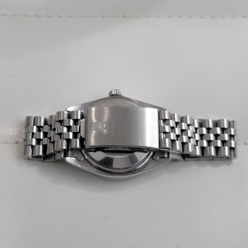 Rolex Oyster Perpetual Date Ref 1501 Herren Automatik 1960er Jahre Alle Original RA675 im Angebot 8
