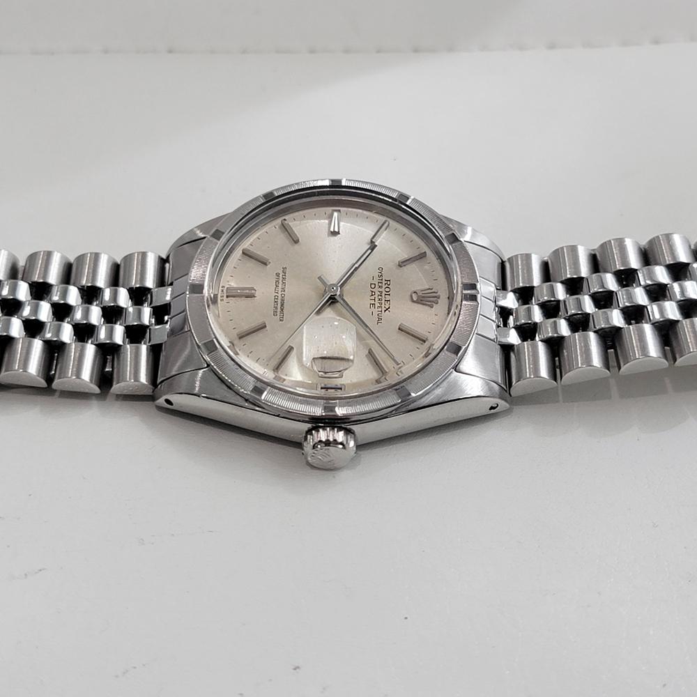 Rolex Oyster Perpetual Date Ref 1501 Herren Automatik 1960er Jahre Alle Original RA675 im Angebot 2