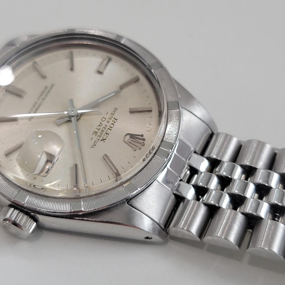 Rolex Oyster Perpetual Date Ref 1501 Herren Automatik 1960er Jahre Alle Original RA675 im Angebot 3
