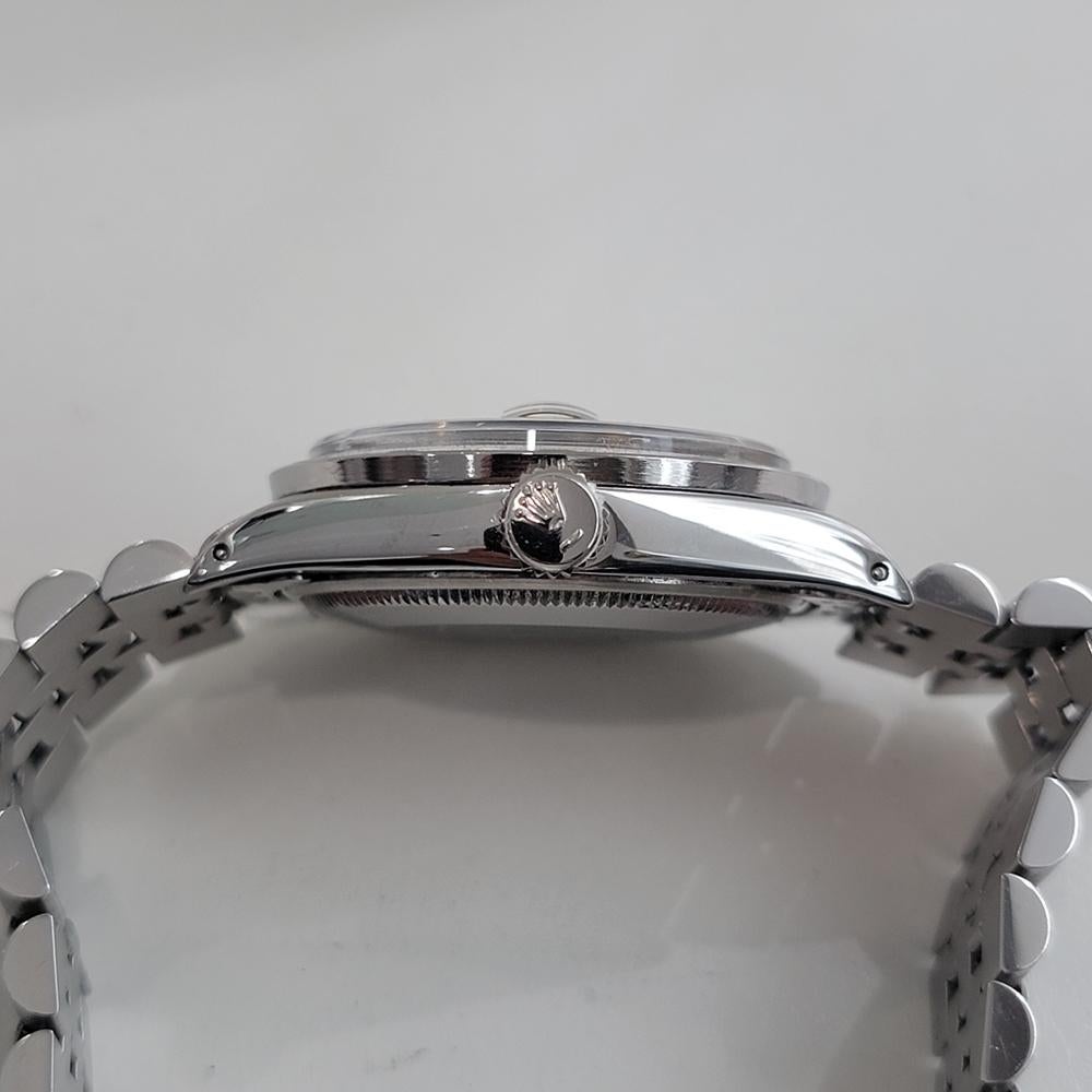 Rolex Oyster Perpetual Date Ref 1501 Herren Automatik 1960er Jahre Alle Original RA675 im Angebot 5