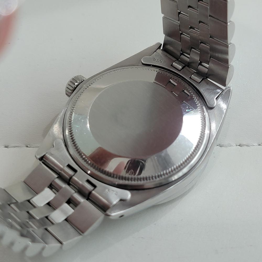Rolex Oyster Perpetual Date Ref 1501 Herren Automatik 1960er Jahre Alle Original RA675 im Angebot 6