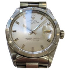 Rolex Oyster Perpetual Date Ref 1501 Mens 1960s Automatic All Original RA763