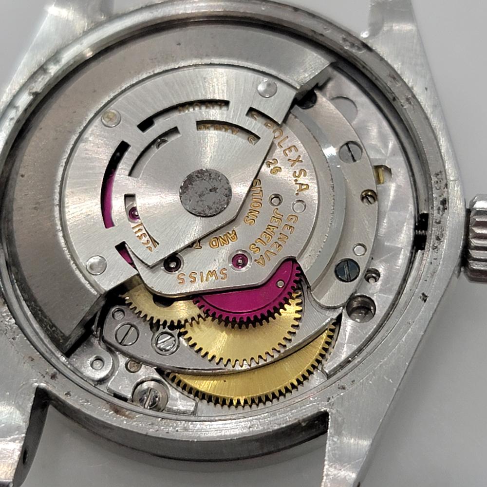 Rolex Oyster Perpetual Date Ref 1501 Mens Automatic 1970s All Original RA605 en vente 8