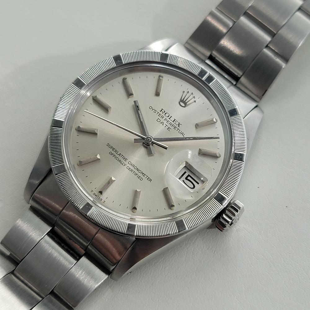 Rolex Oyster Perpetual Date Ref 1501 Mens Automatic 1970s All Original RA605 Pour hommes en vente