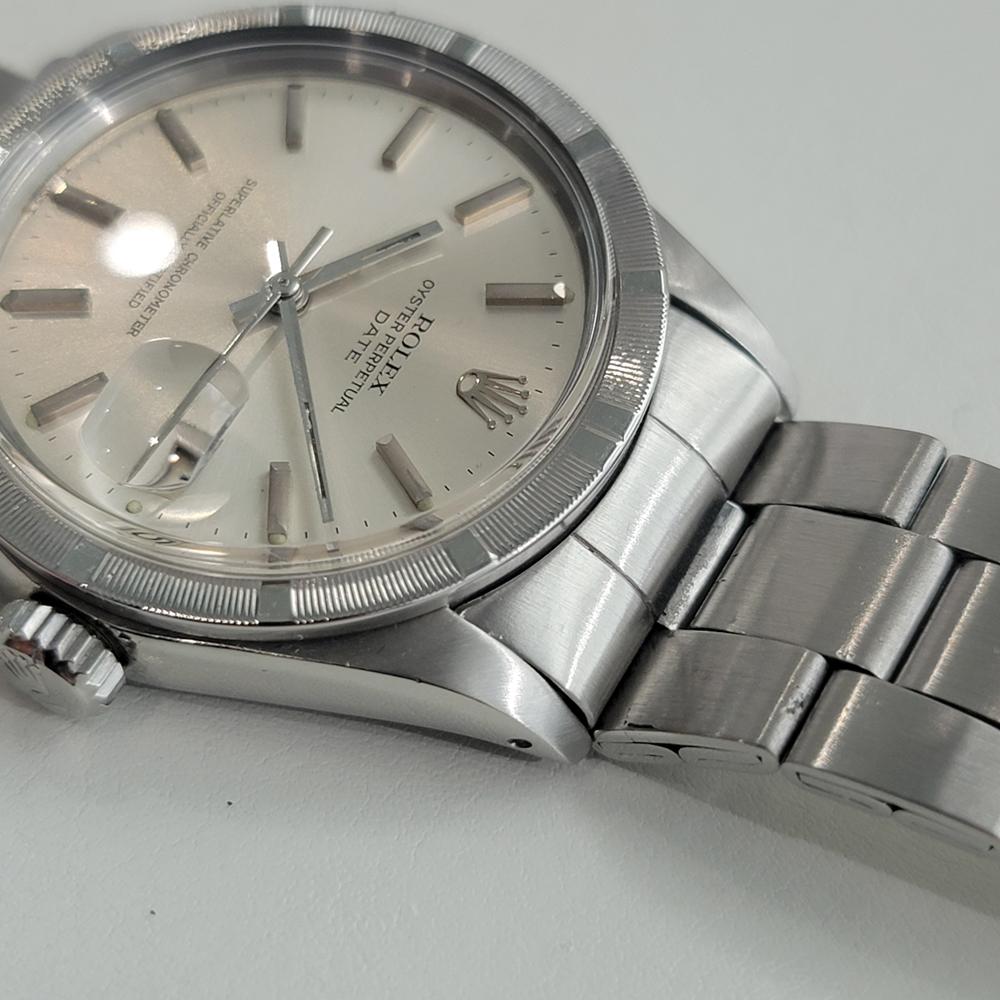 Rolex Oyster Perpetual Date Ref 1501 Mens Automatic 1970s All Original RA605 en vente 2