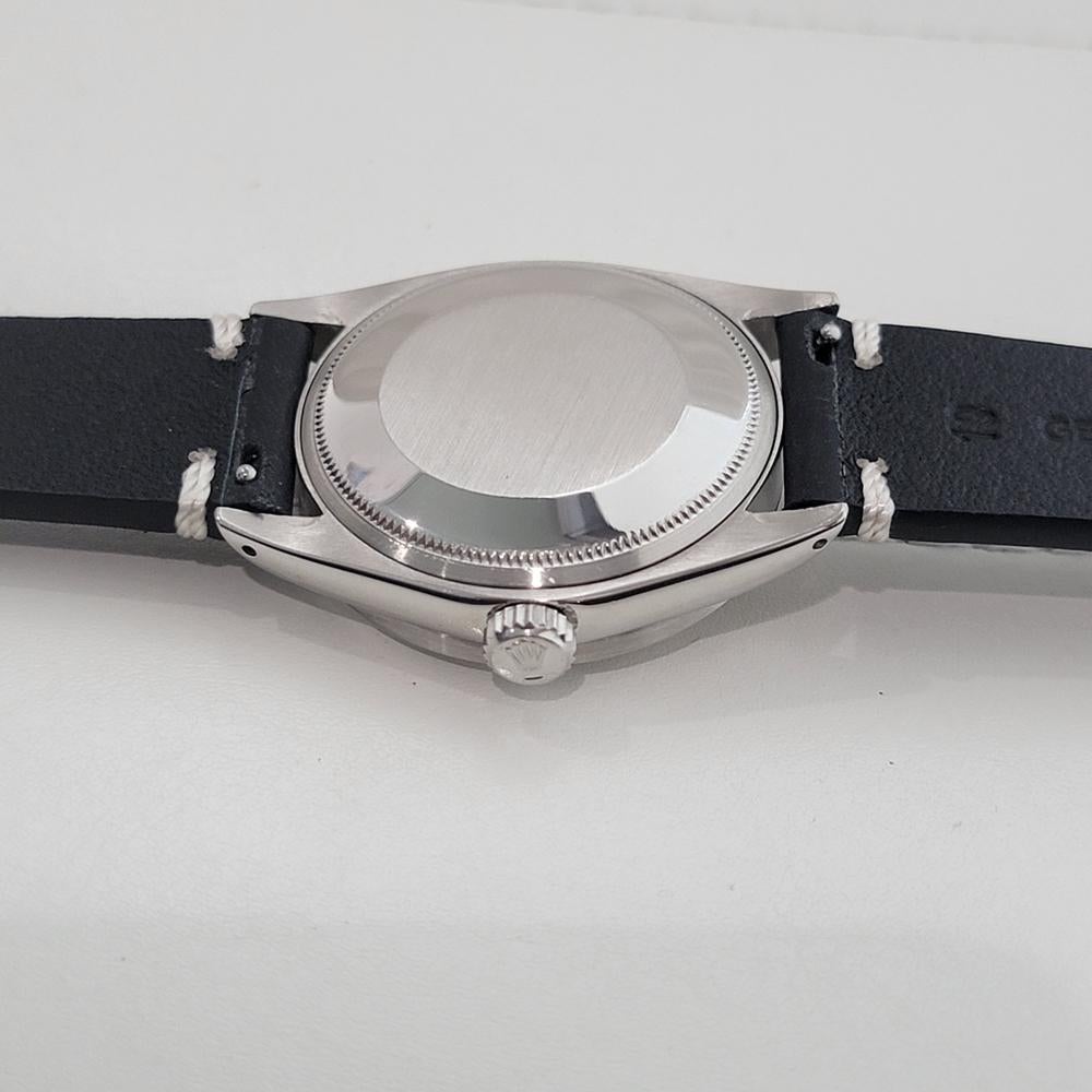 Rolex Oyster Perpetual Date Ref 1501 Mens Vintage Automatic 1960s RA599B For Sale 6