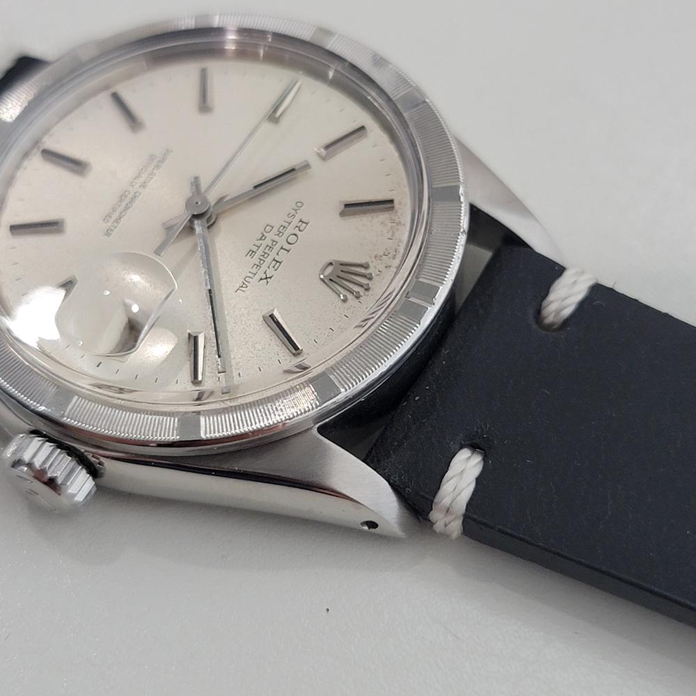 Rolex Oyster Perpetual Date Ref 1501 Mens Vintage Automatic 1960s RA599B For Sale 1