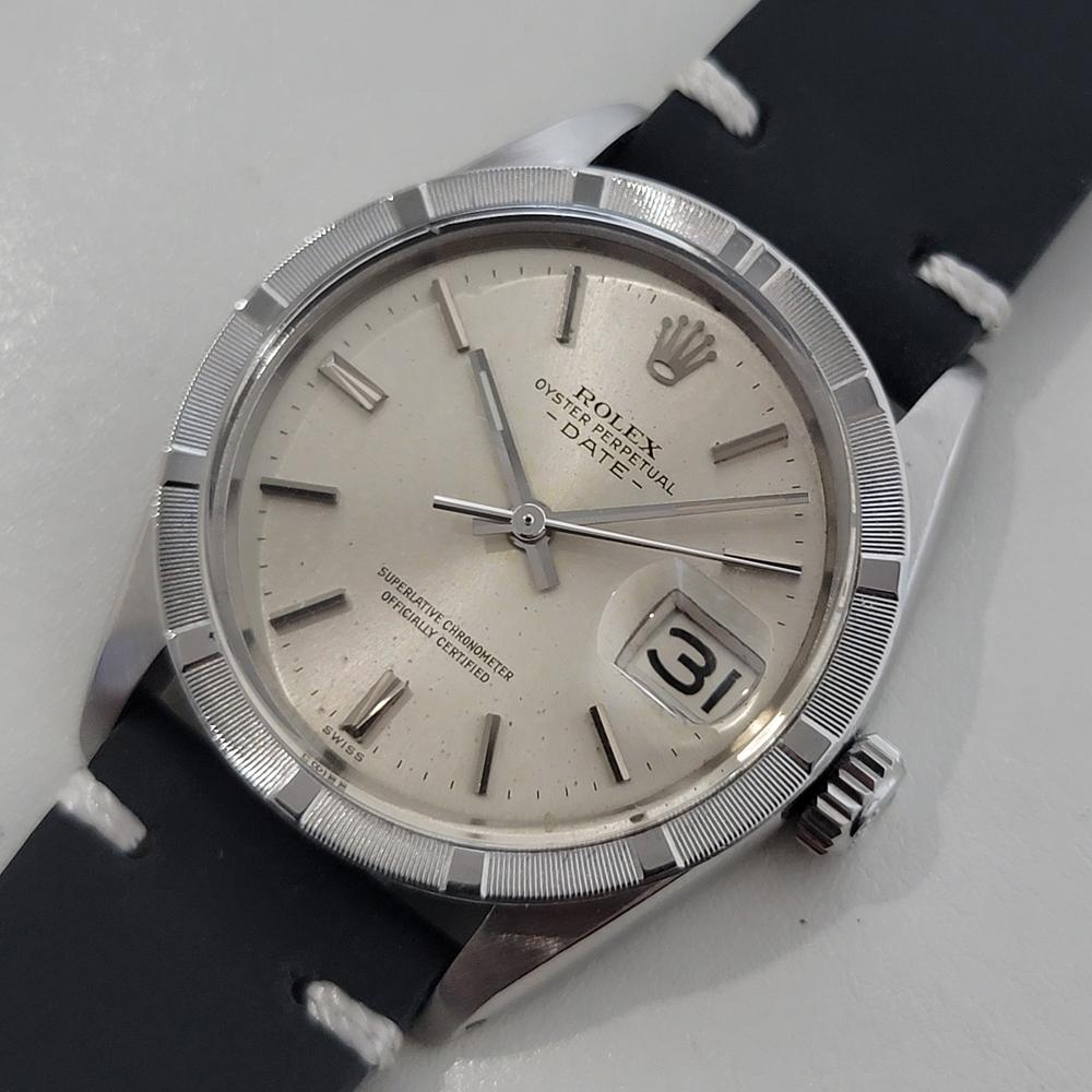 Rolex Oyster Perpetual Date Ref 1501 Herren Vintage Automatic 1960s RA675B im Angebot 1