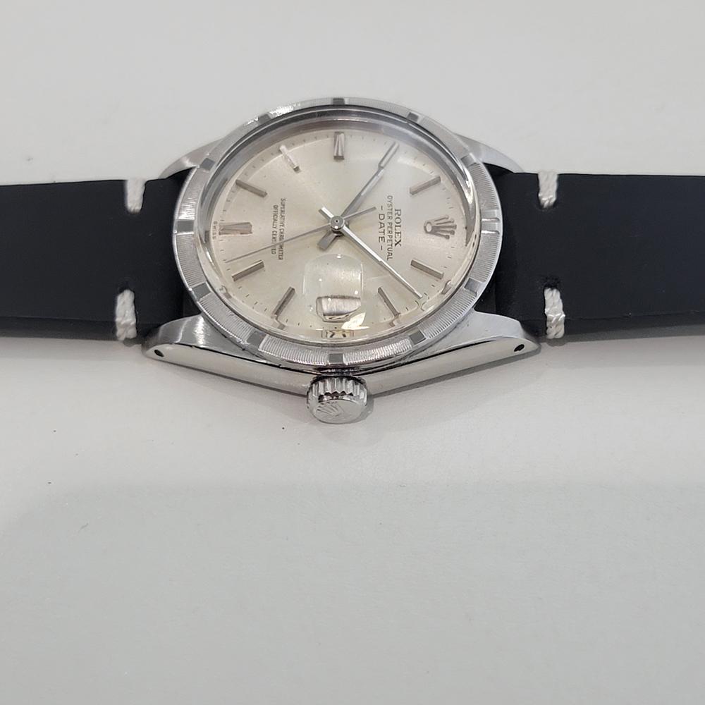 Rolex Oyster Perpetual Date Ref 1501 Herren Vintage Automatic 1960s RA675B im Angebot 2