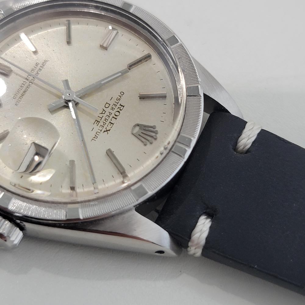 Rolex Oyster Perpetual Date Ref 1501 Herren Vintage Automatic 1960s RA675B im Angebot 3