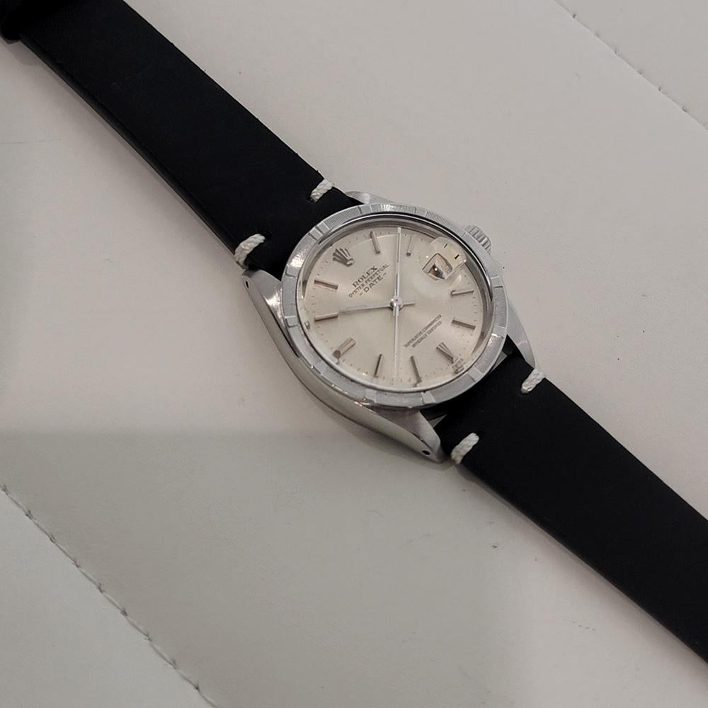 Rolex Oyster Perpetual Date Ref 1501 Herren Vintage Automatic 1960s RA675B im Angebot 4