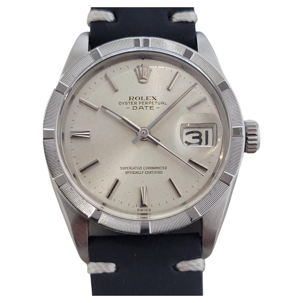 Rolex Oyster Perpetual Date Ref 1501 Herren Vintage Automatic 1960s RA675B