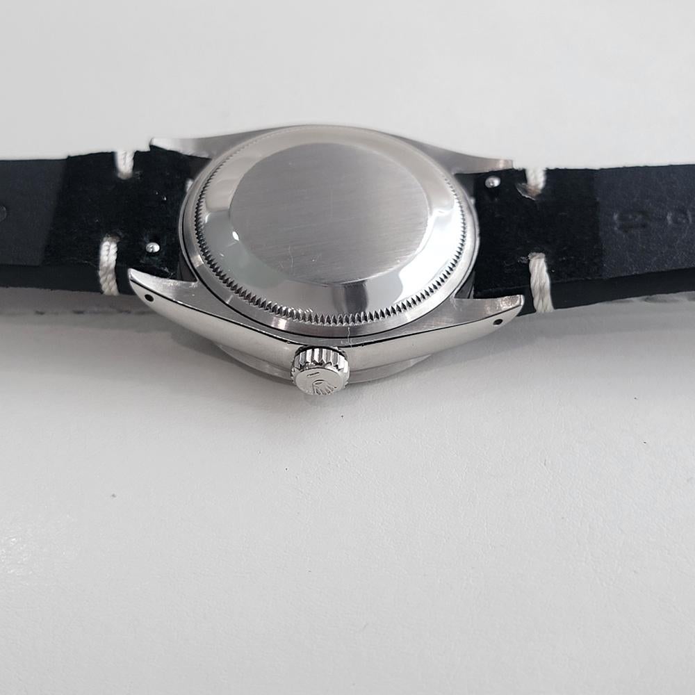 Rolex Oyster Perpetual Date Ref 1501 Mens Vintage Automatic 1970s RA597B For Sale 6