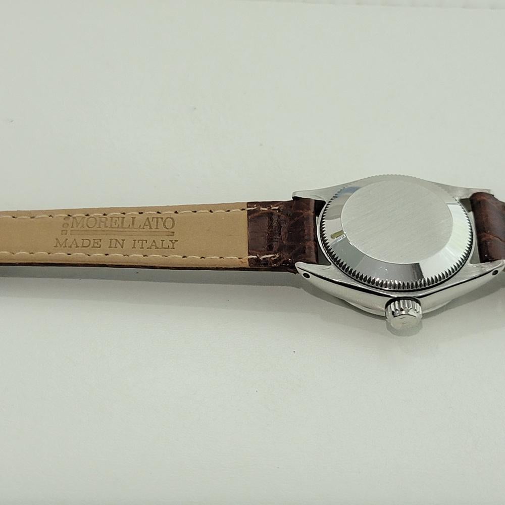 Rolex Oyster Perpetual Date Ref 6516 25mm Ladies Automatic 1960s Luxury RA500B For Sale 5