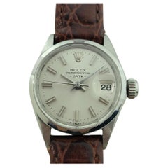 Rolex Oyster Perpetual Date Ref 6516 25mm Ladies Automatic 1960s Luxury RA500B