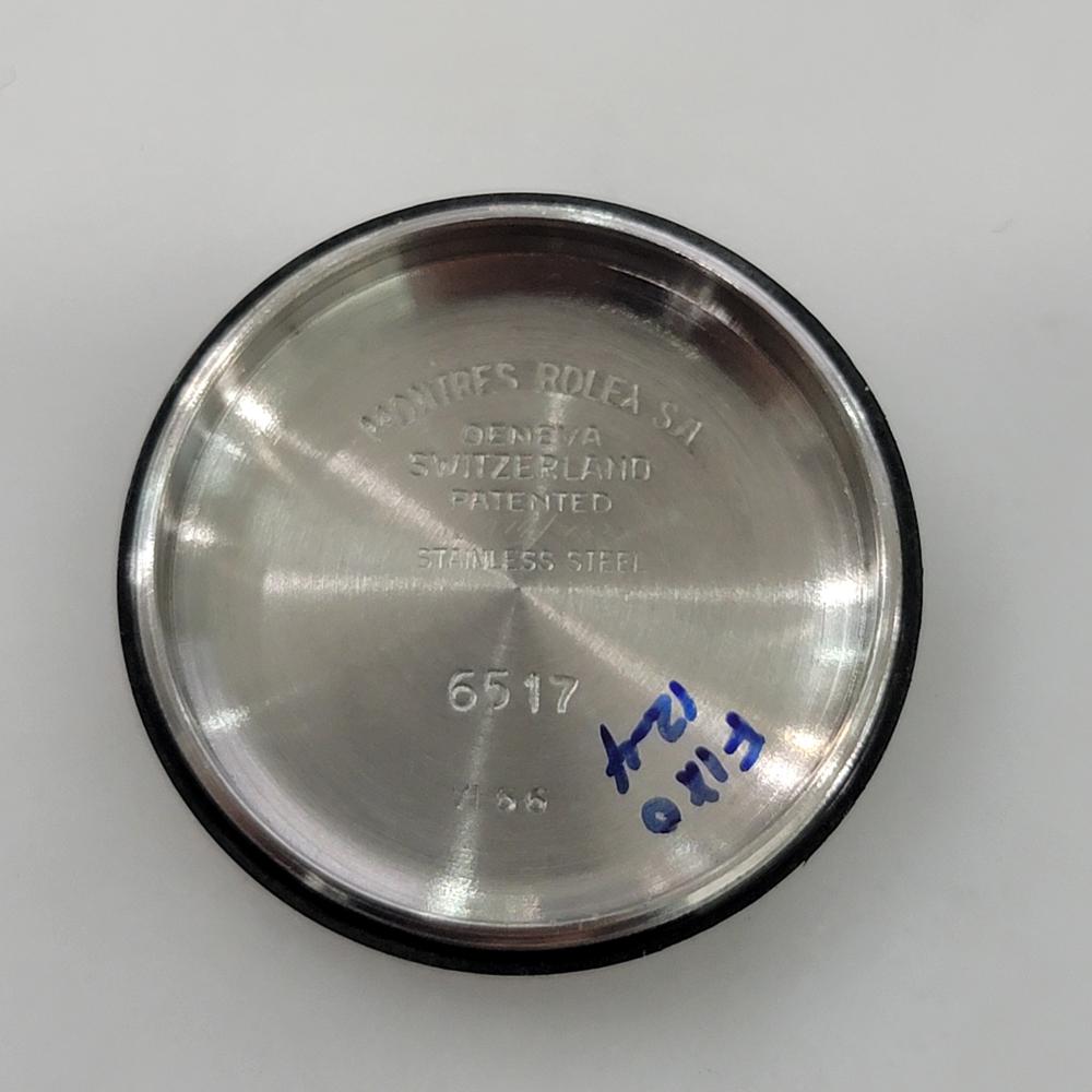 Rolex Oyster Perpetual Date Ref 6517 25mm Ladies 18K SS Automatic 1960s RA583B For Sale 8