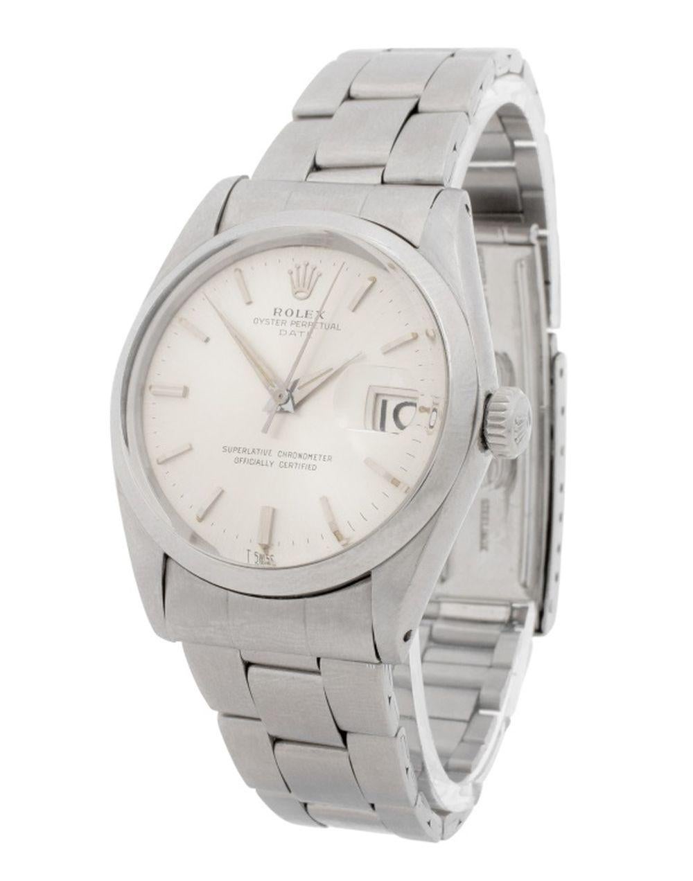da uomo o donna Rolex Oyster Perpetual Date in acciaio inossidabile in vendita