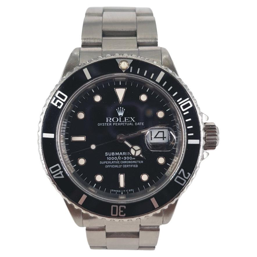 Rolex Oyster Perpetual Date Submariner Watch For Sale