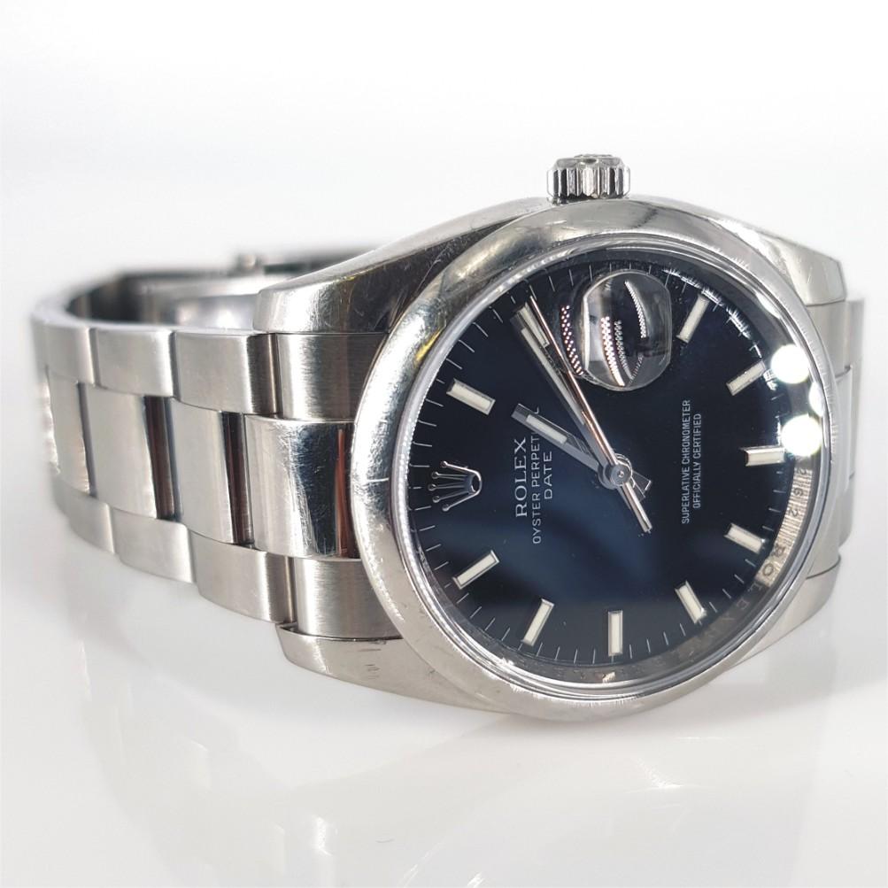 Modern Rolex Oyster Perpetual Date Watch For Sale