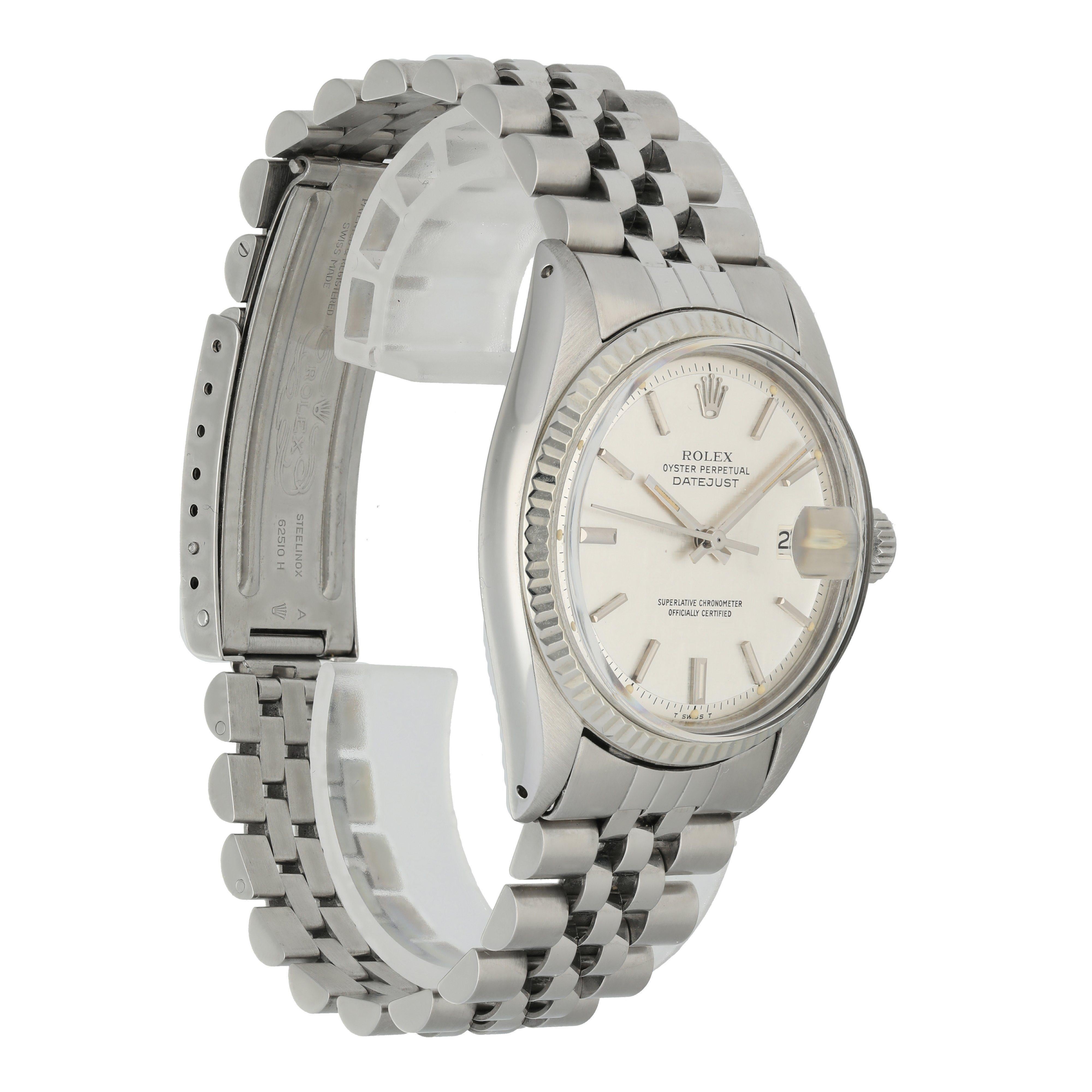 Rolex Oyster Perpetual Datejust 1601 Men's Watch For Sale 1