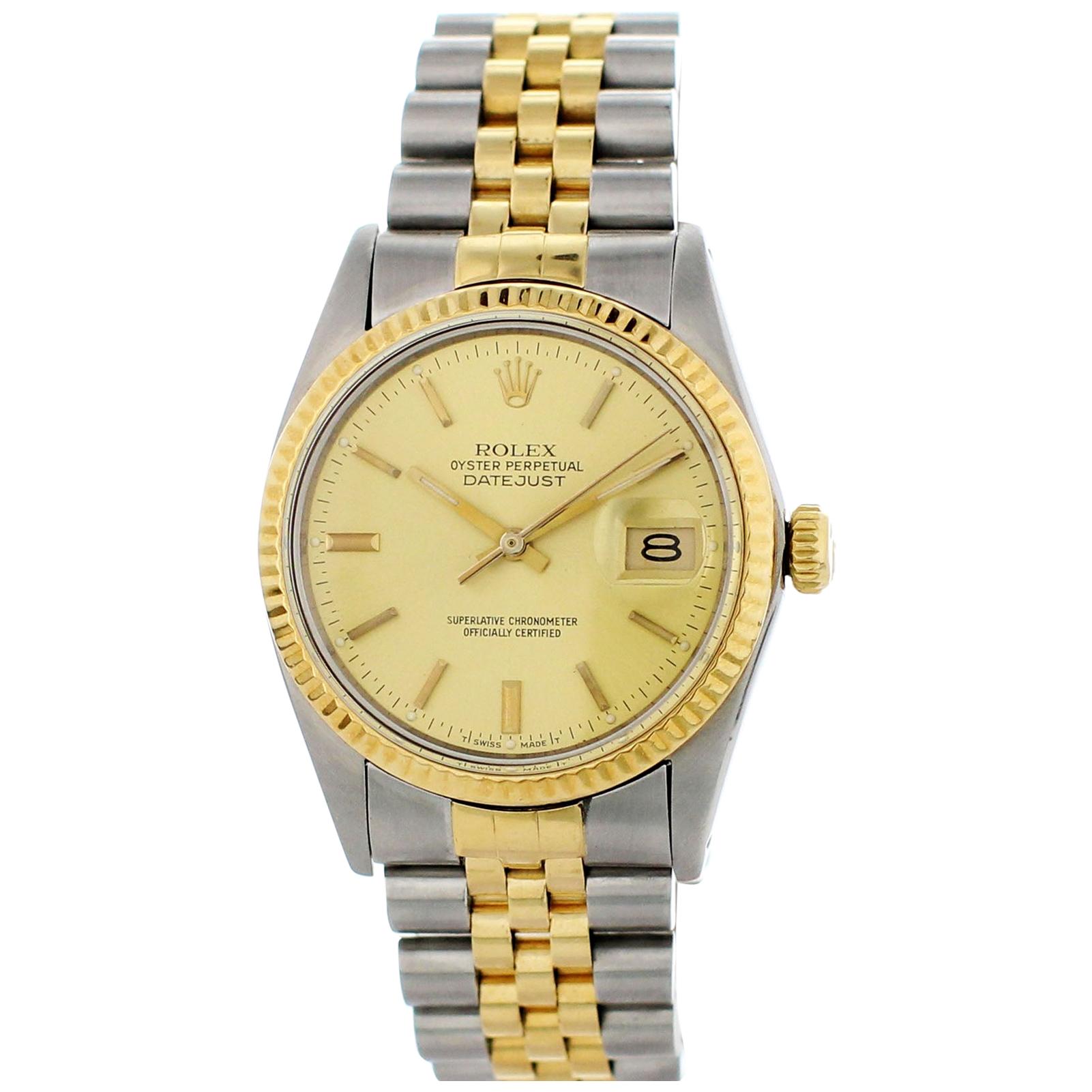 Rolex Oyster Perpetual Datejust 16013 Men's Watch