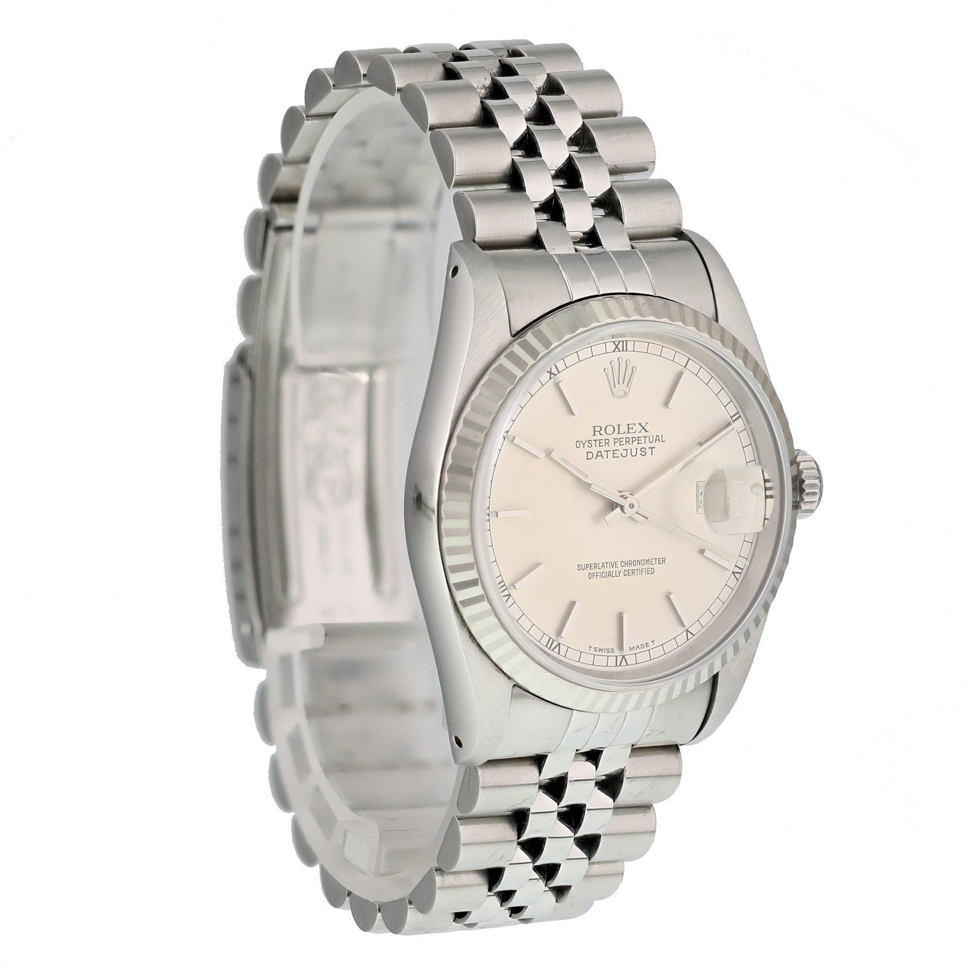 Rolex Oyster Perpetual Datejust 16014 Men's Watch For Sale 1