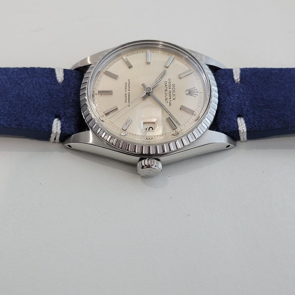Rolex Oyster perpetual Datejust 1603 Mens 1960s 36mm Vintage Automatic RA685B For Sale 1