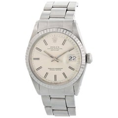 Rolex Oyster Perpetual Datejust 1603 Sigma Wide Boy Dial Men's Watch